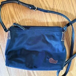 Dooney & Bourke Purse Black Crossbody Bag Nylon